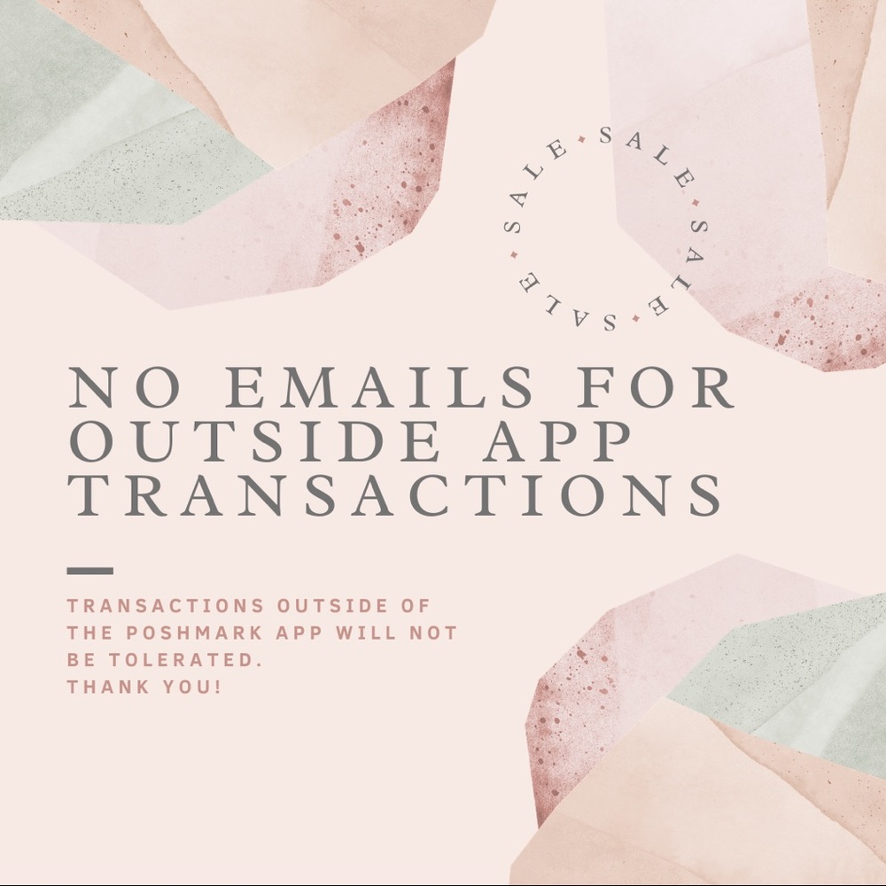 I ONLY operate on the Poshmark app!